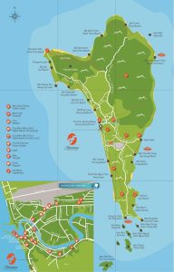 Bản đồ du lịch Phú Quốc chi tiết, cập nhất mới nhất năm 2022